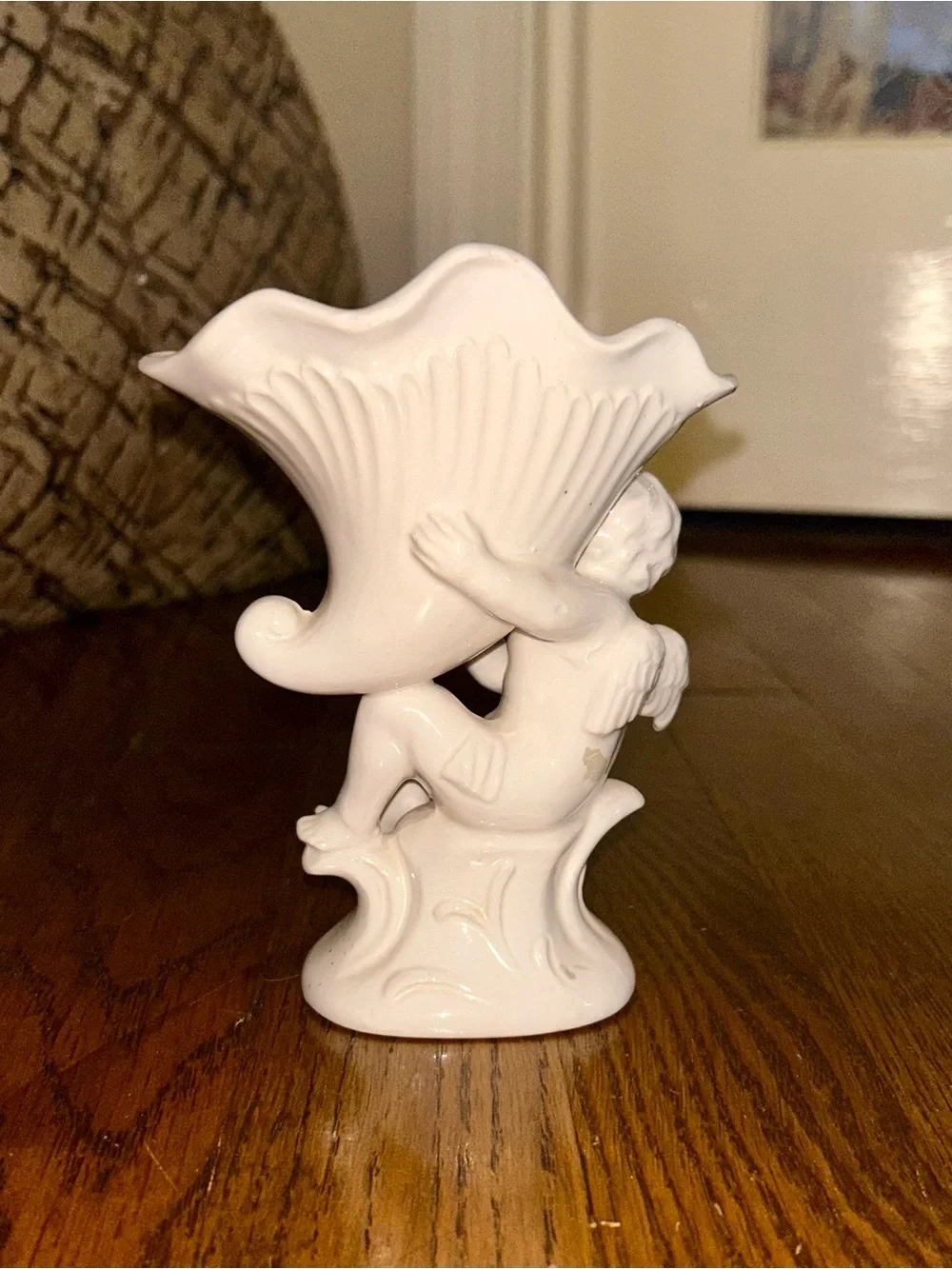 Vintage/Antique Napco Japan Cherub Vase/Planter